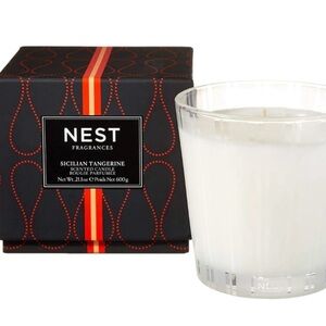 NEST Fragrances 1 Wick Candle Sicilian Tangerine 8.1 oz Scented Candle White New